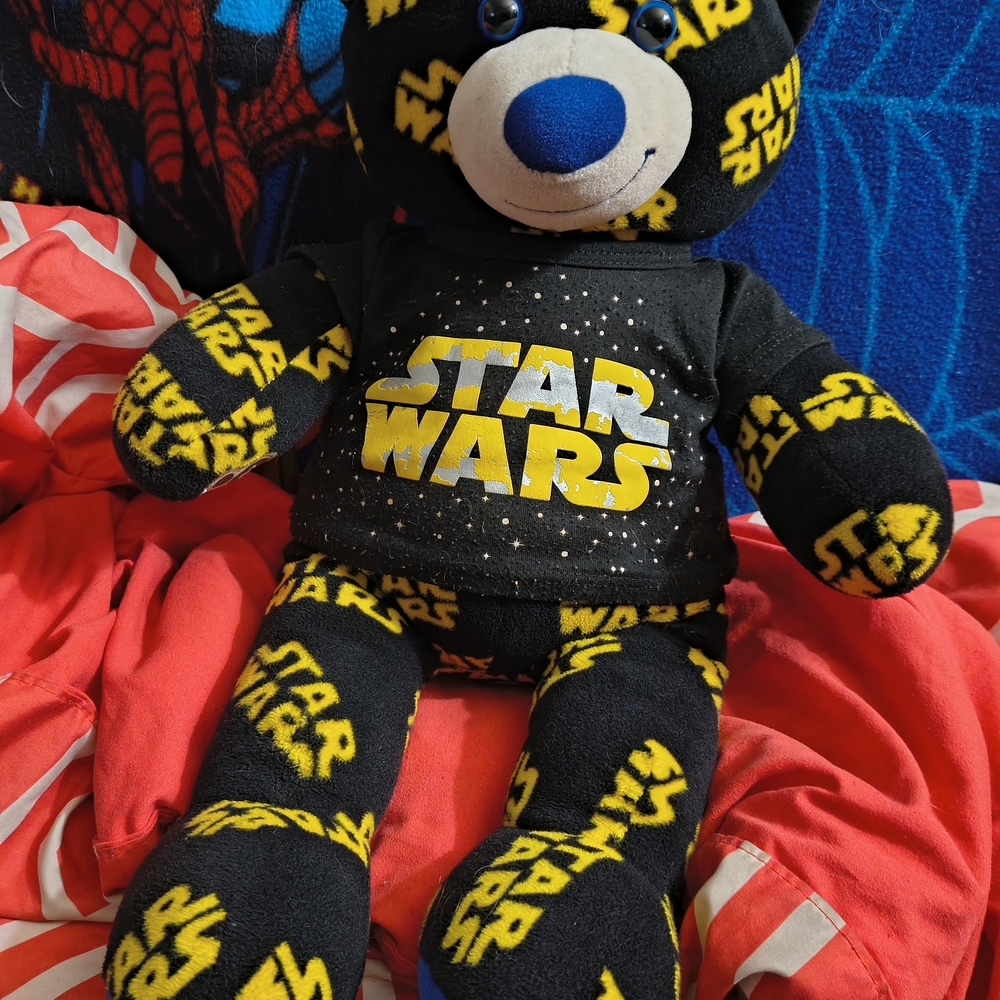 Build-A-Bear Star Wars Black and Yellow Plush